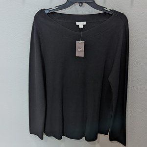 NWT J. Jill black sweater